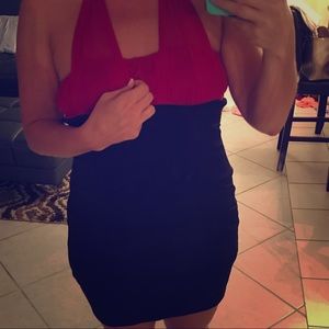 Cocktail halter style dress size large